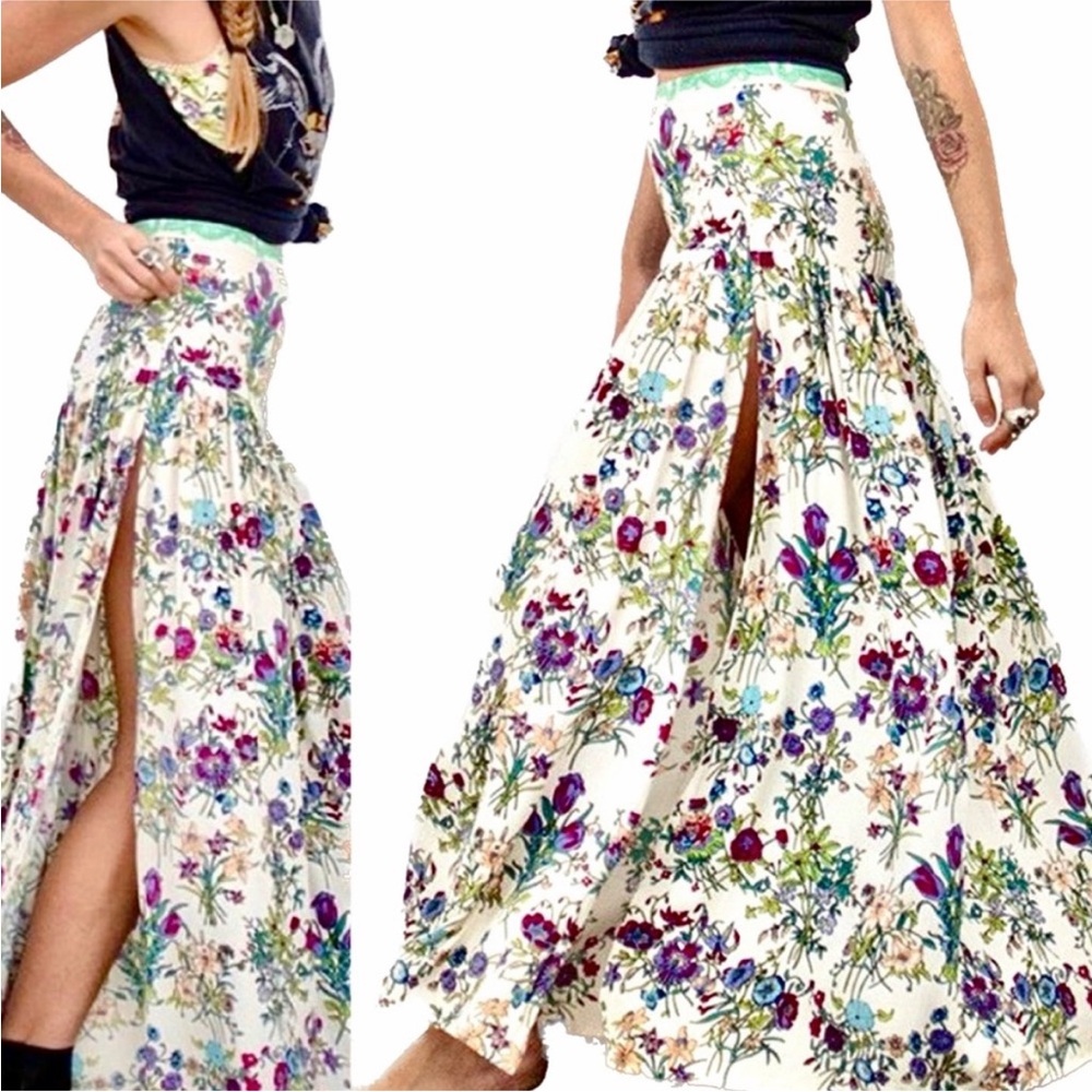 Vintage rare Spell & the Gypsy maxi skirt - Picture 3 of 6